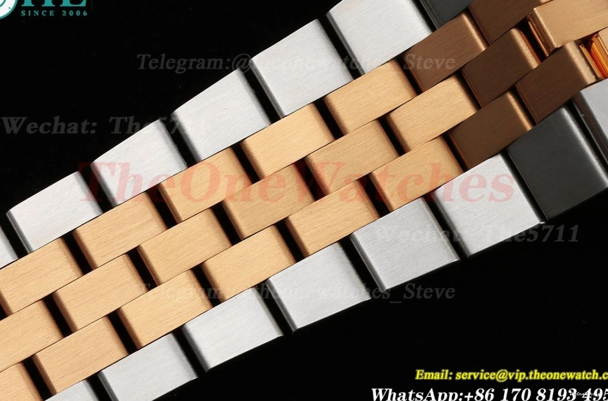 EWEF 41mm Datejust RG Dia Jub A3235 SS 126331 Brown 1224